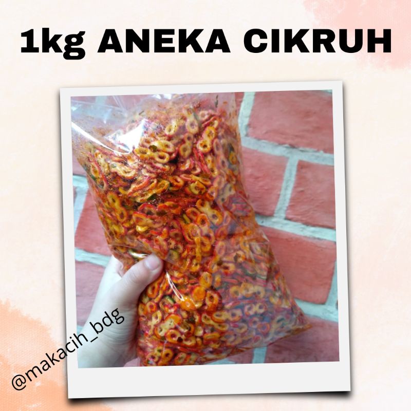 

ANEKA CIKRUH 1KG Enak gurih daun jeruk makacih_bdg