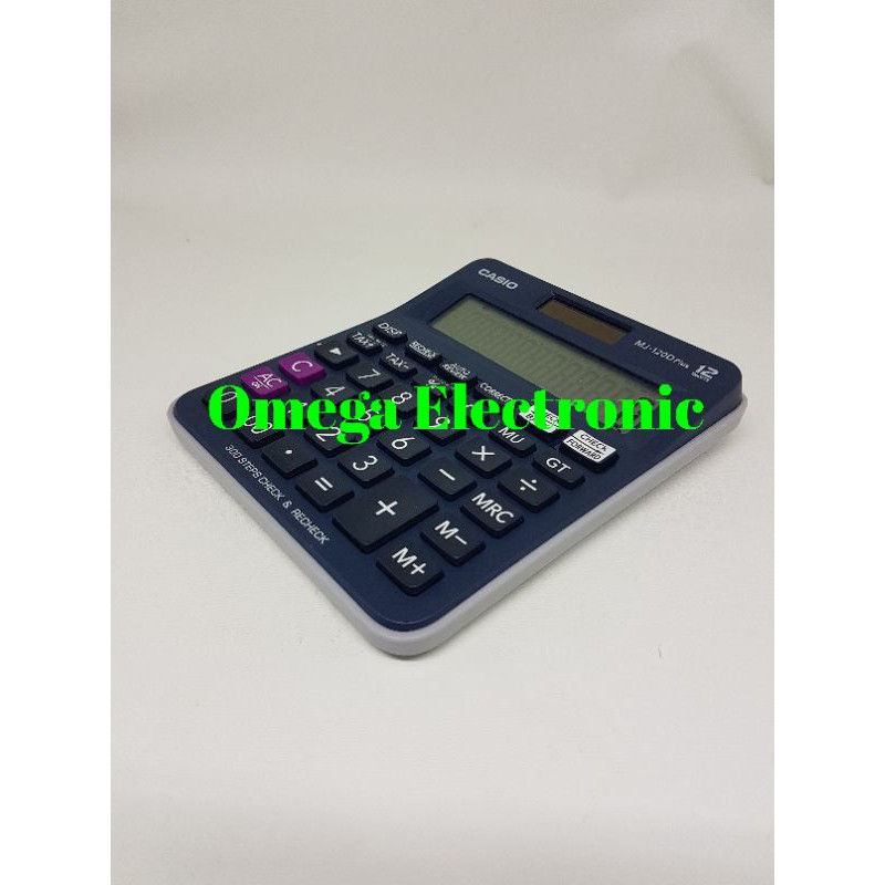 Casio Desktop MJ-120D Plus  - Calculator Meja Office Check Correct MJ-120D Plus MJ 120D