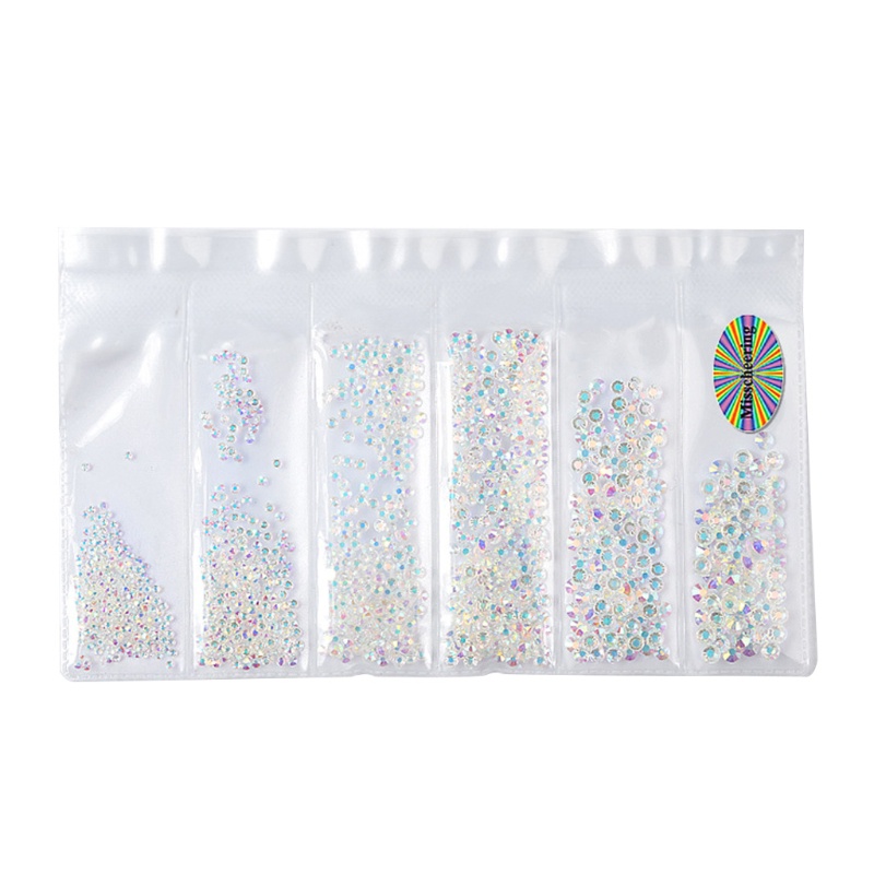 Siy Kristal Berlian Imitasi Glitter Variasi 20 Warna Untuk Dekorasi Nail Art