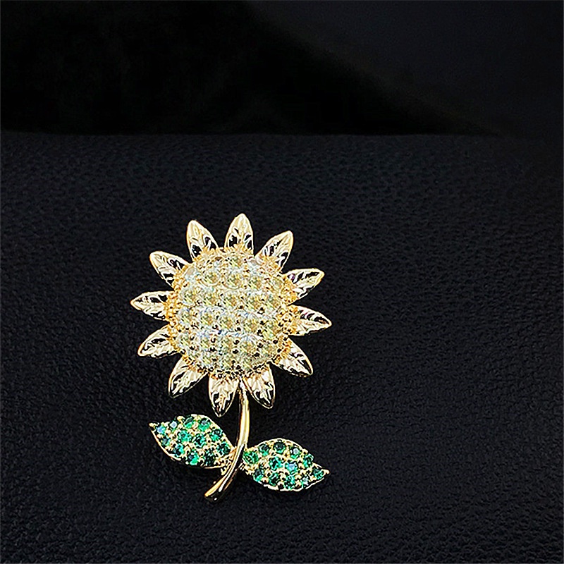 Candy Jewelry Fashion Korean Butterfly Brooches Gold Color Pearl Brooch Pins Rhinestone Breastpin for Women bros hijab-#39