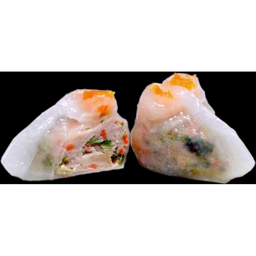 

Dimsum Pangsit Ayam Telur Asin isi 24pcs free Sauce Pedas Manis