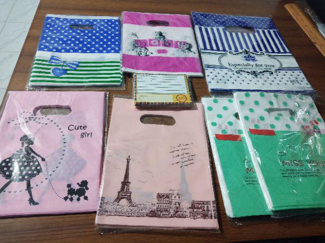 Kantong Plastik Kresek Motif Olshop Kecil<br />ukuran 15x 20 Cm