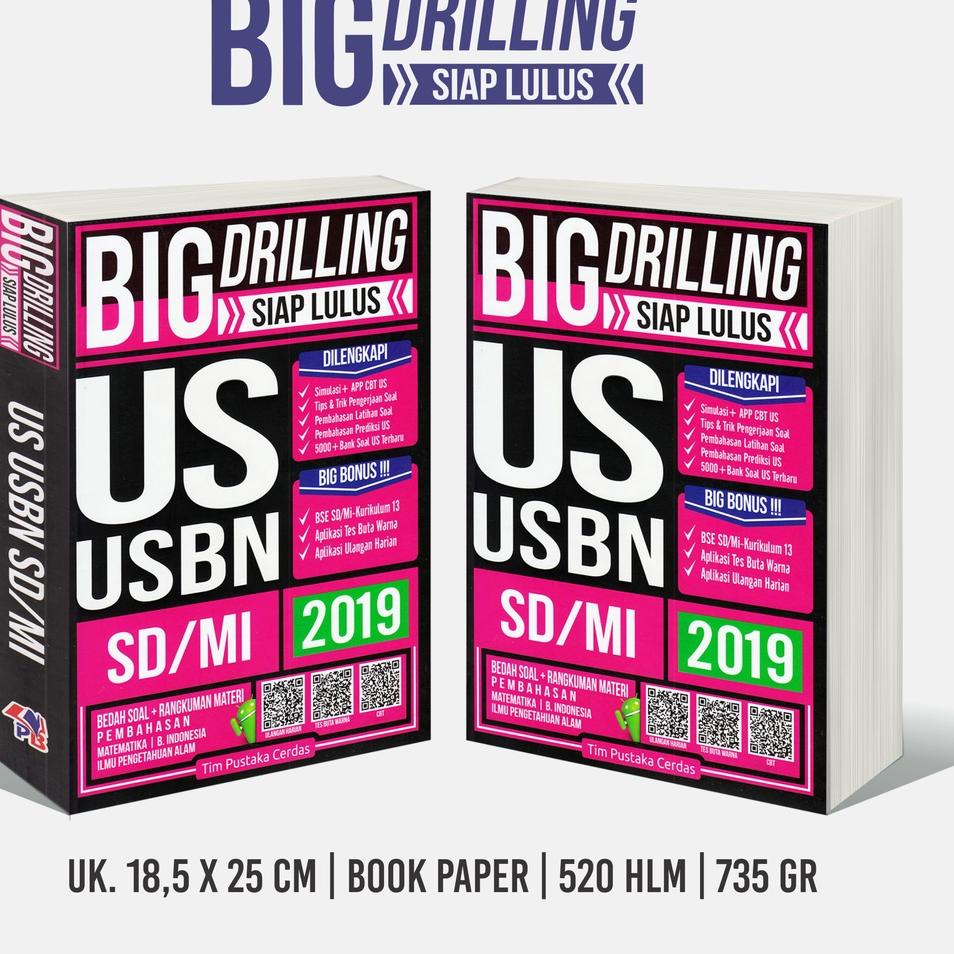 TERBARU  Buku US SD MI Dan UN USBN SMA IPA IPS 2019 Big Drilling Siap Lulus Terlengkap grosir-5