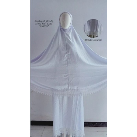 Mukena Dewasa/Mukena Bordir/Mukena Renda
