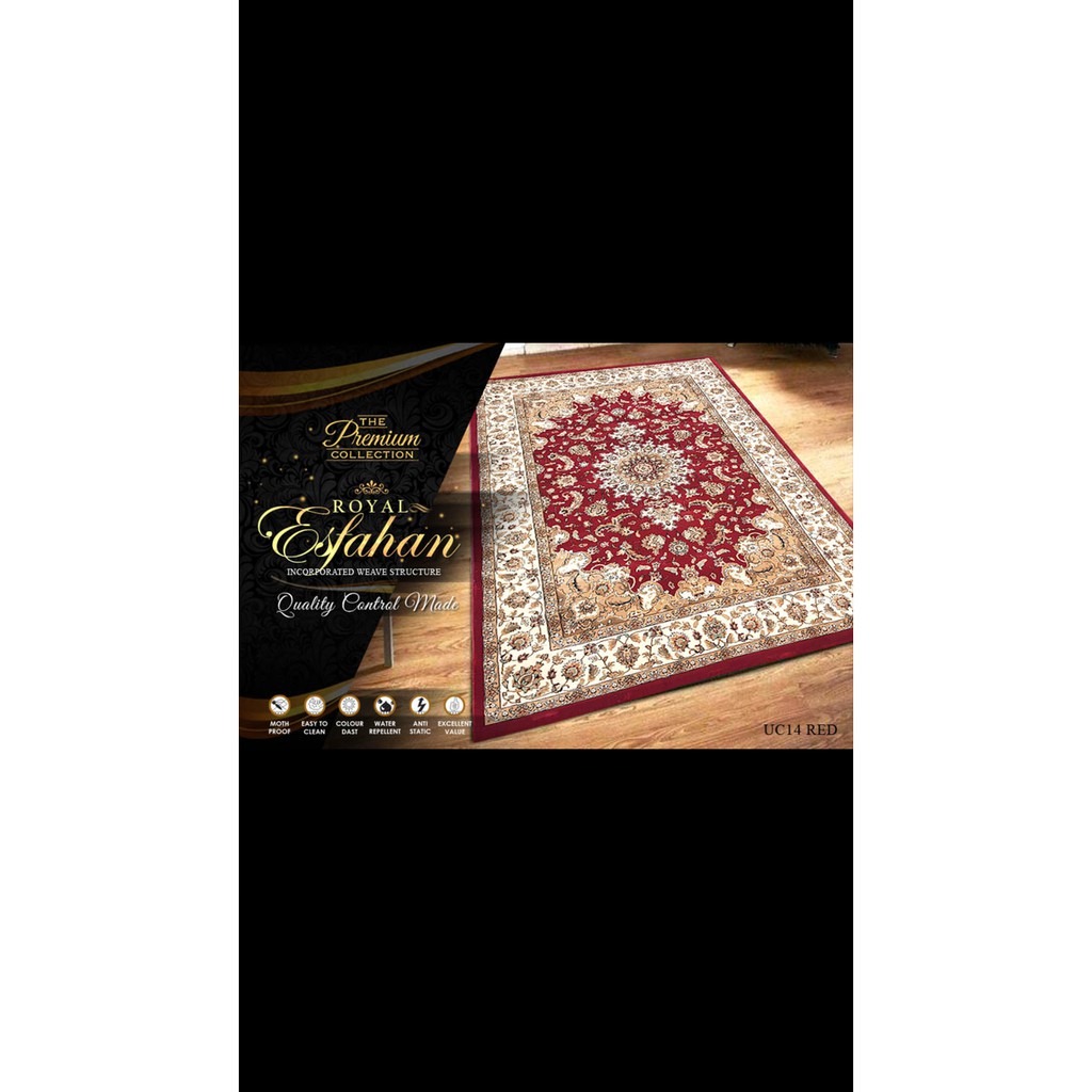 Karpet Permadani Import Turkiye Royal Esfahan 120 X 170 Murah