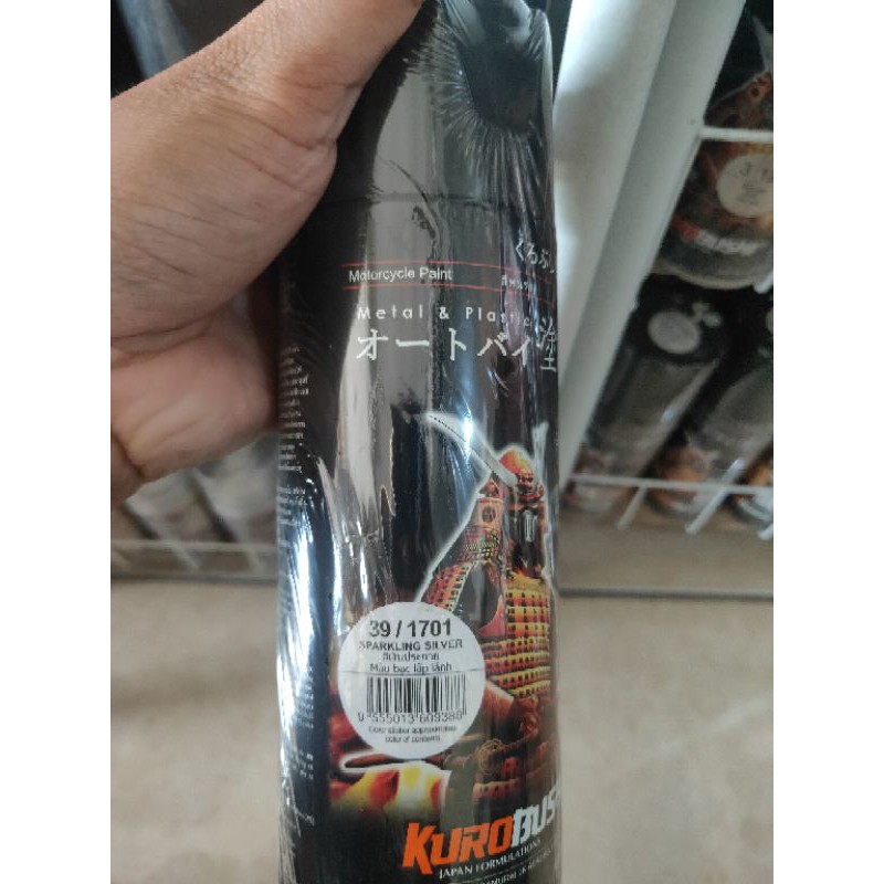 Pilox samurai silver metalic sparkling silver 1701**