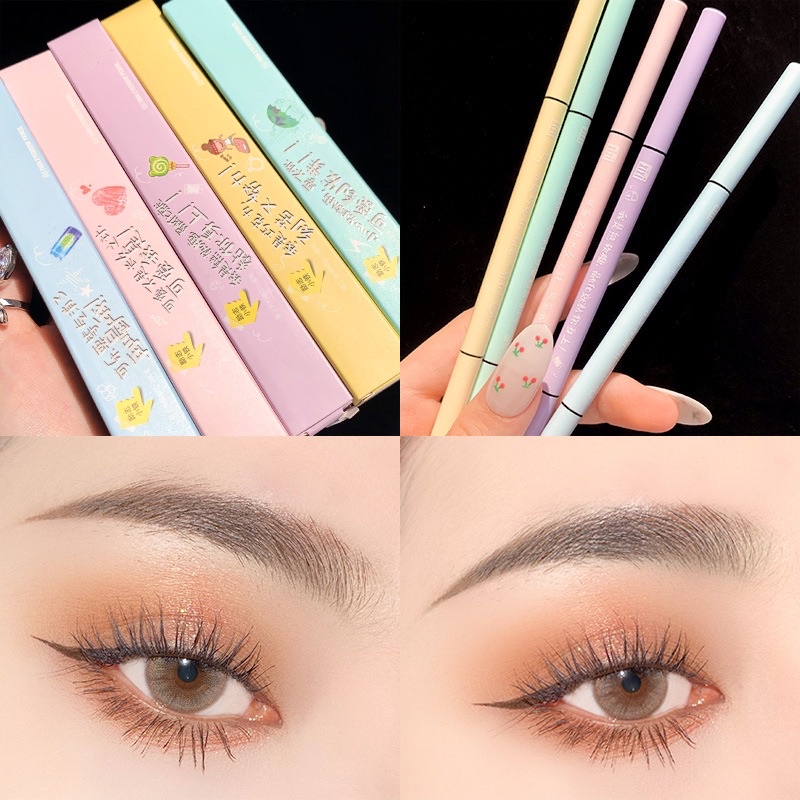 Xixi Pensil Alis Tipis Thin Core Eyebrow Tahan Lama