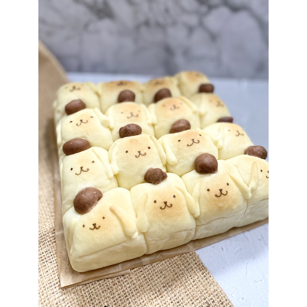 

[Pre-order] Japanese Milk Bun Shinamororu Bun - 16 pcs