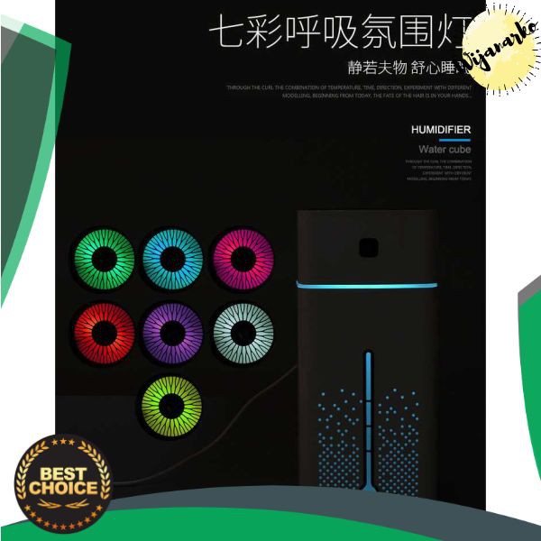 TaffHUMI Air Humidifier RGB Night Light 1000ml - HUMI KS-600 ELC11