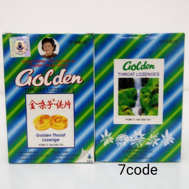 

Golden Throat permen pelega tenggorokan
