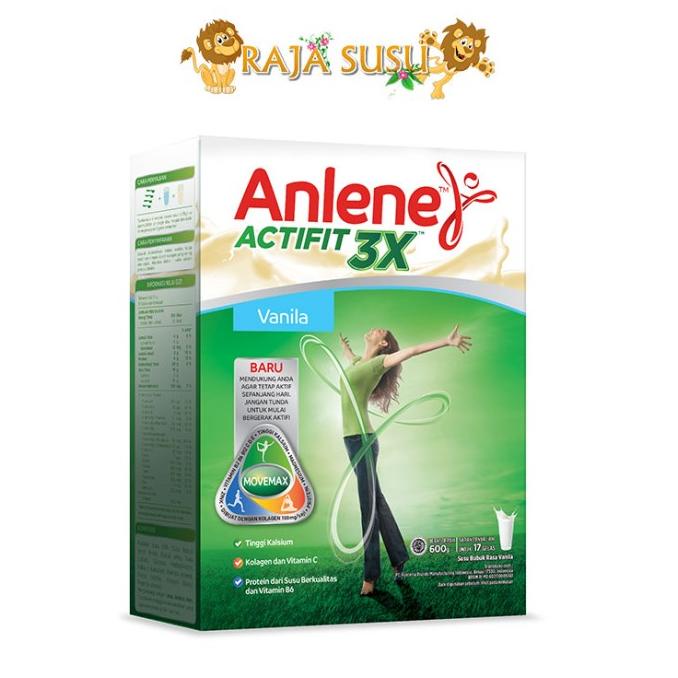 

Promo Anlene Actifit Vanila 600 Gr