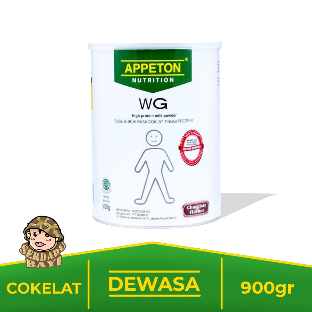Appeton Weight Gain Coklat 900 gram