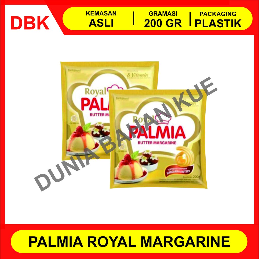 

PALMIA ROYAL MARGARIN SACHET 200 GRAM