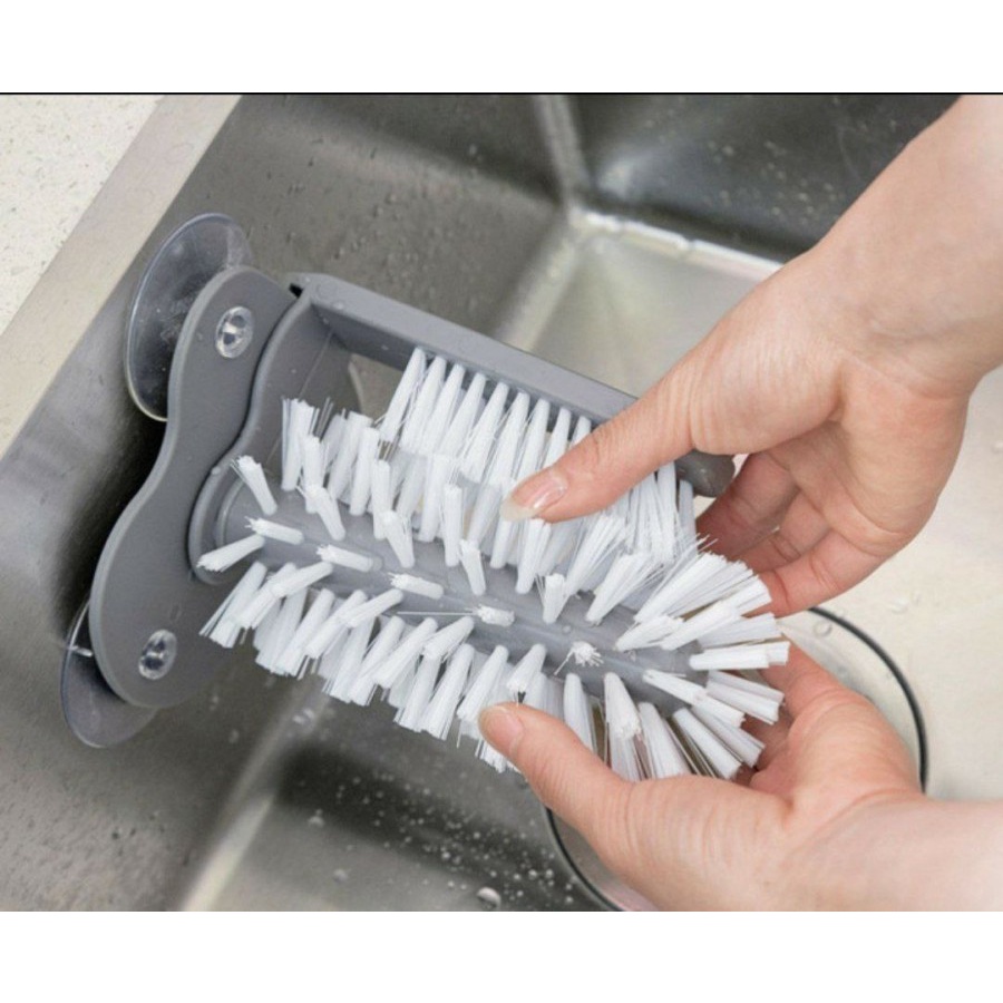 easy glass cleaning brush