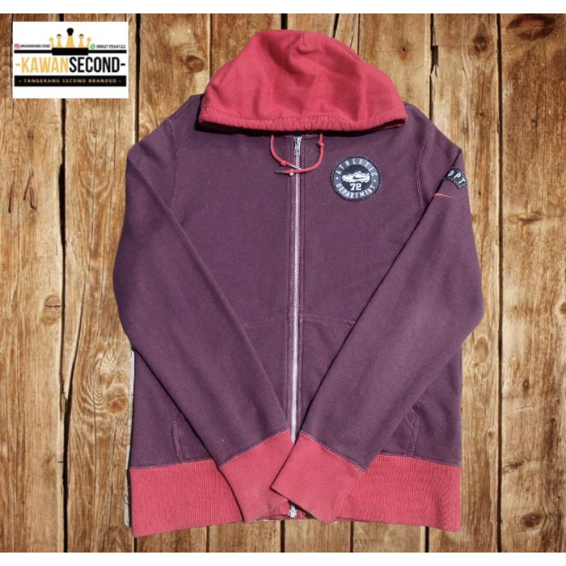 ZIP HOODIE BRANDED NIKE SECOND ORIGINAL