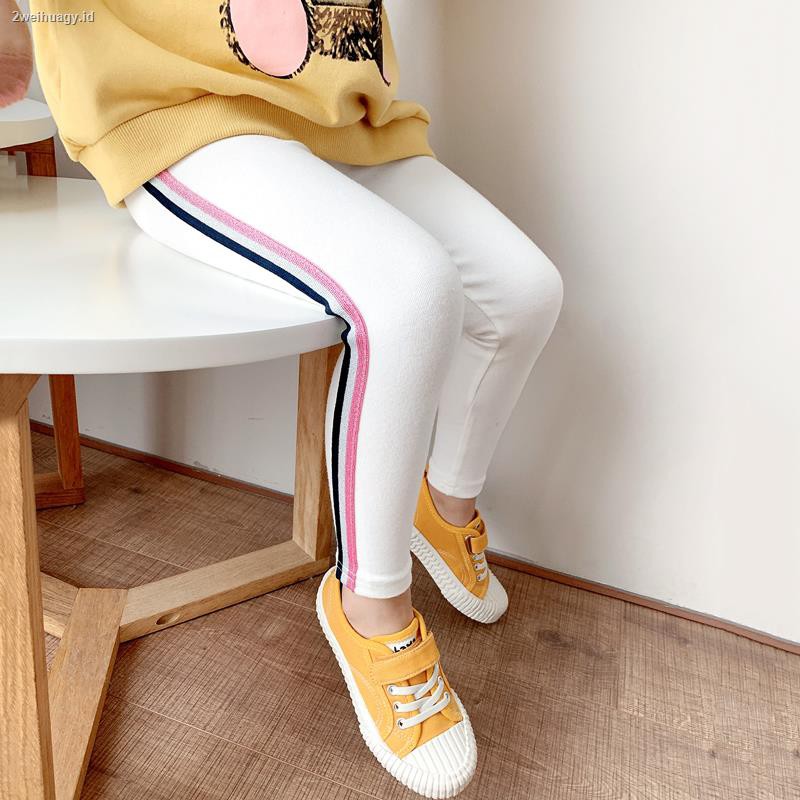 Celana Legging Panjang Anak Perempuan Motif Garis Vertikal Celana Legging Panjang Anak Perempuan Motif Garis Vertikal