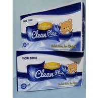 Facial Tissue/ Tissue Wajah 180 sheets X 2ply / Tisu Clean Plus 180s  Tisu Wajah Halus