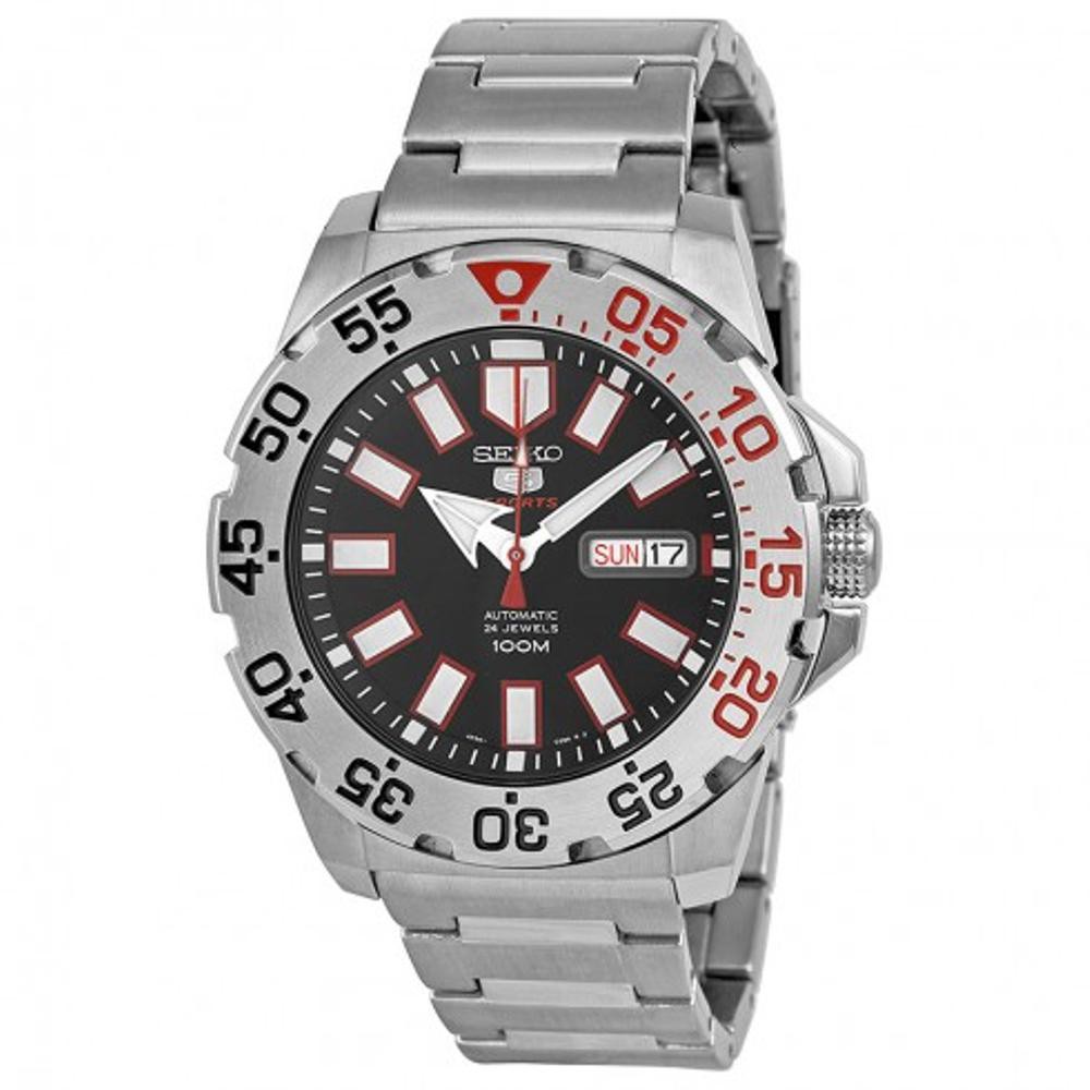 Seiko Jam Tangan Pria Silver Strap Rantai SRP485 Original Termurah