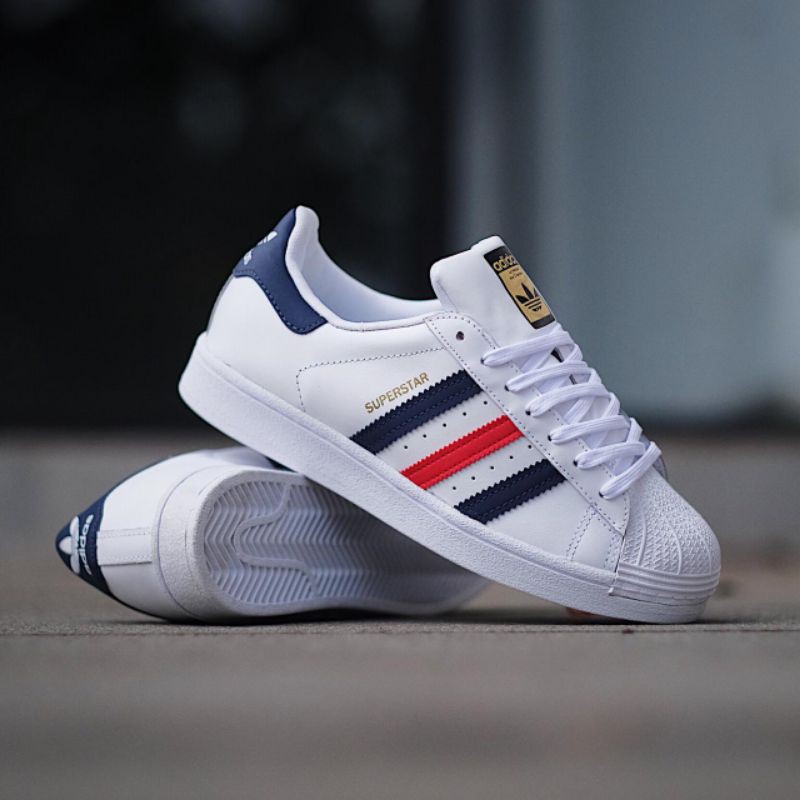 Adidas SUPERSTAR FOUNDATION WHITE FRANCE*