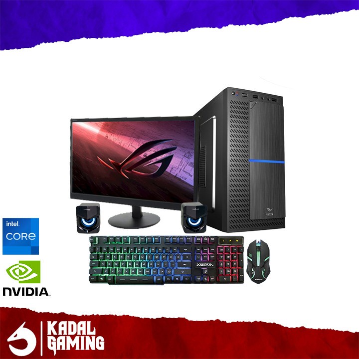 PC GAMING INTEL CORE I3 2100 VGA NVIDIA 2GB FULLSET KOMPUTER CPU