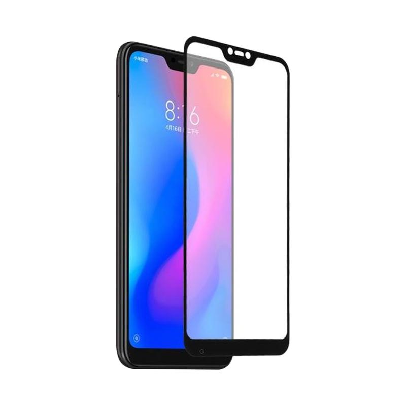 Tempered Glass Xiaomi Redmi Note 6 Pro Full Cover  - Hitam/ ANTI GORES XIAOMI REDMI NOTE 6 PRO BLACK