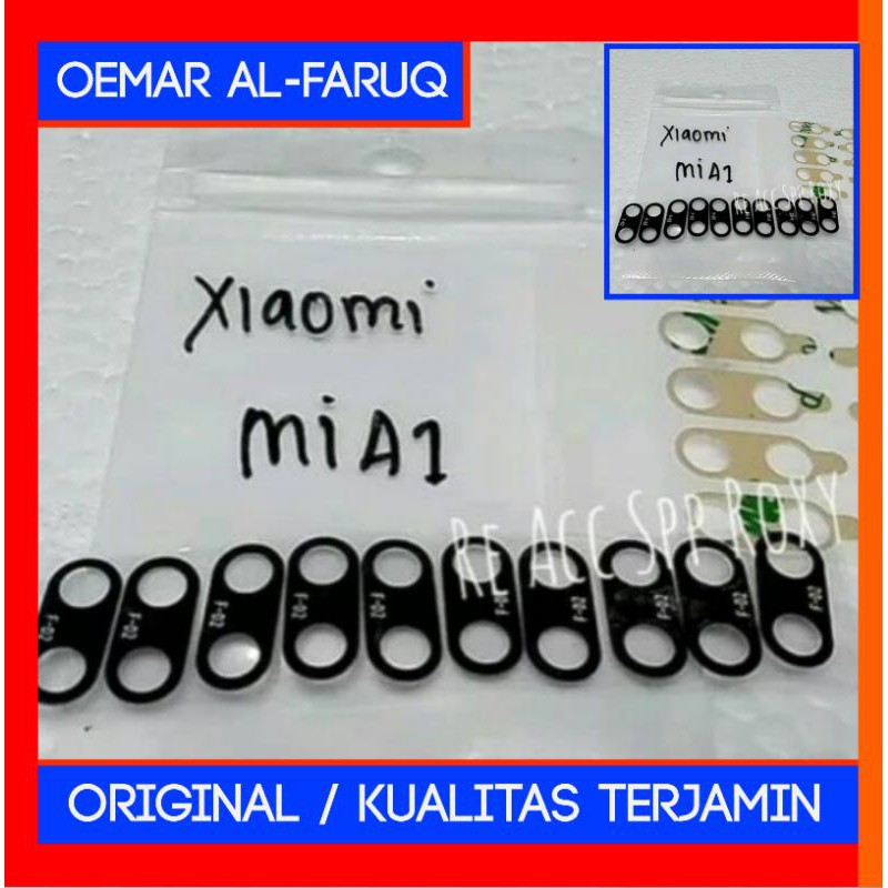 Kaca Kamera Belakang Xiaomi Mi A1/ Lensa Kamera Belakang Xiaomi Mi A1 Mi 5X Terlaris