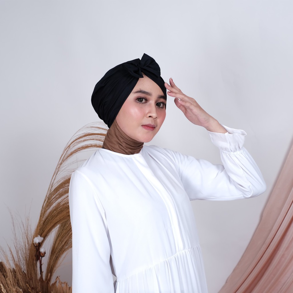 TURBAN PITA BOW BOWIE INSTAN DEWASA JAYA HEBAT