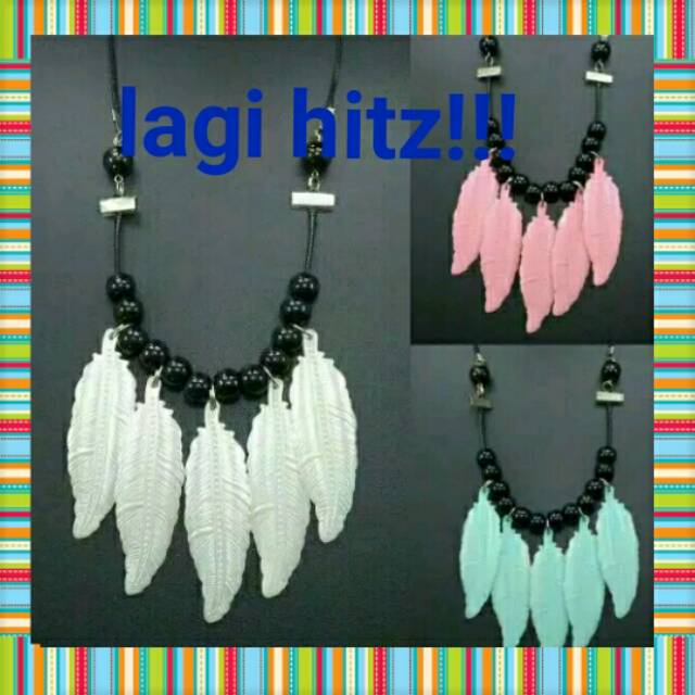 Fashion aksesoris kalung cantik unik kalung kekinian aksesoris hijab kalung cantik unik