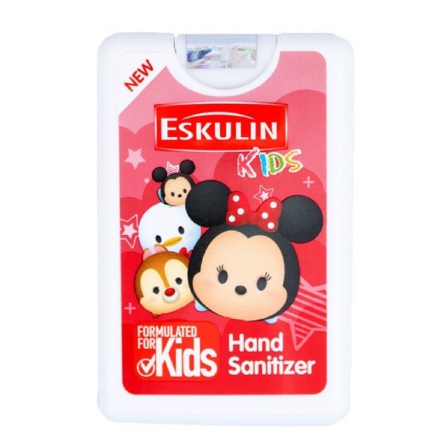 Eskulin Kids Hand Sanitizer Antiseptic Tsum Tsum 18ml (Pembersih Tangan)