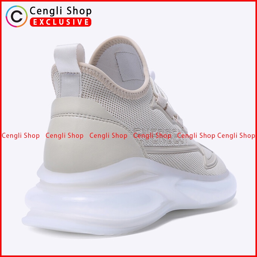 SEPATU SNEAKER EVERBEST PRIA ORIGINAL CASUAL KETS BRANDED COKLAT EM05