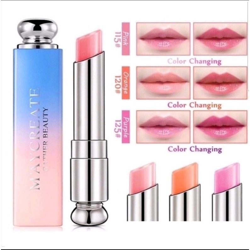 MAYCREATE LIPSTICK COLORR CHANGING 115