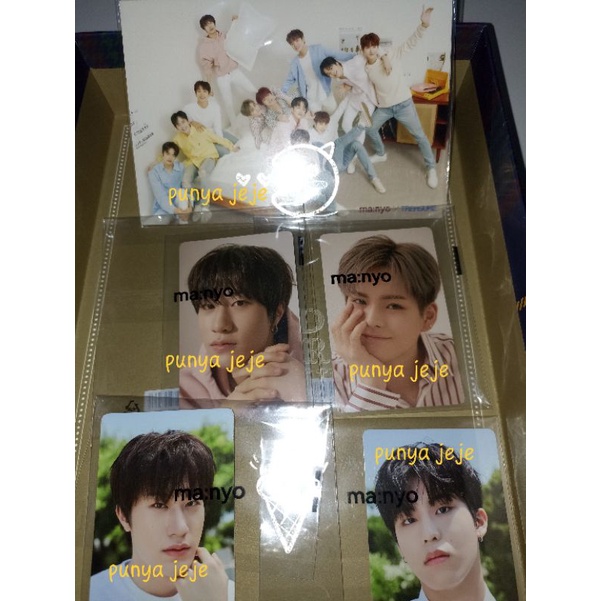 Photocard Manyo PC Jeongwoo PC Yedam PC Yoshi Manyo Event 4 Manyo Event 3