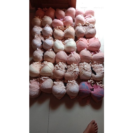bra Bandung bh brukat bh wanita busa tipis tanpa kawat