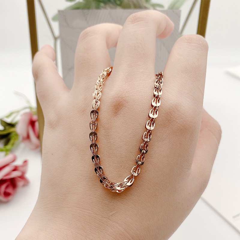 Kalung Susun Sisik ikan titanium anti karat harga grosir bisa cod