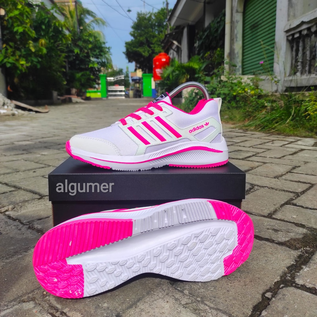 SEPATU WANITA ADIDA NEO SPORT, SNEAKERS CEWEK, SEPATU OLAHRAGA WANITA, ENTENG DAN LENTUR, SEPATU SENAM, SEPATU LARI, SEPATU OLAHRAGA