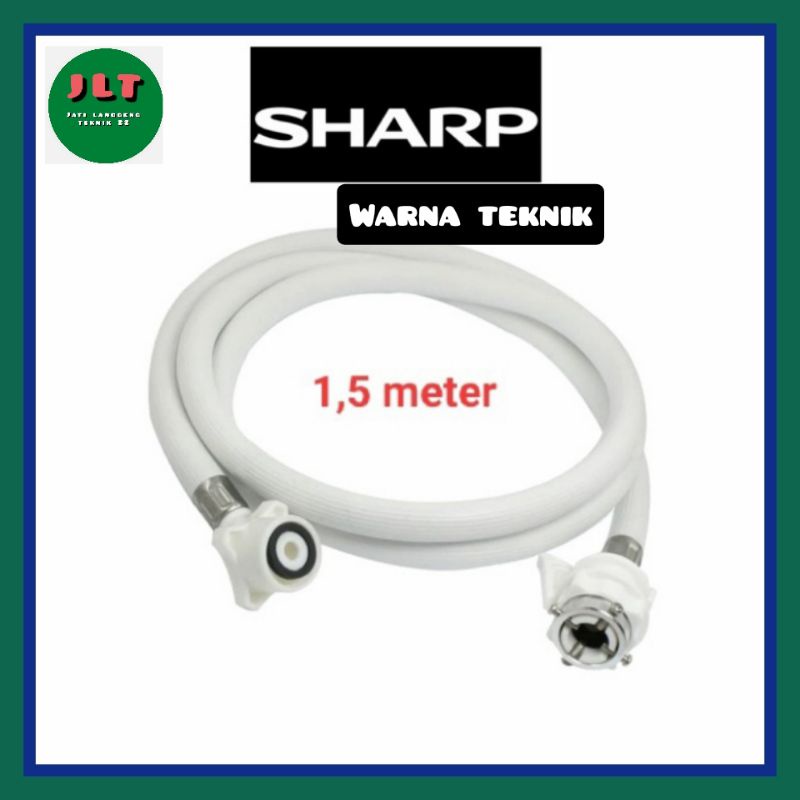 selang inlet 1.5 meter air masuk mesin cuci sharp
