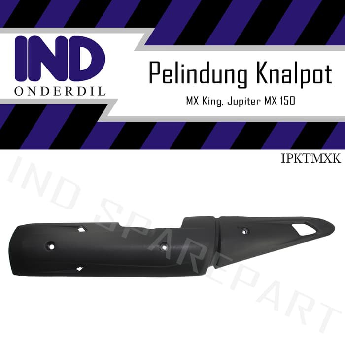 IND Onderdil Cover Tutup-Penutup-Tameng Pelindung Knalpot Jupiter MX 150/MX King