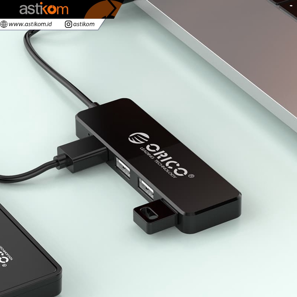 ORICO FL01 USB HUB 2.0 4 PORT USB Black 30cm