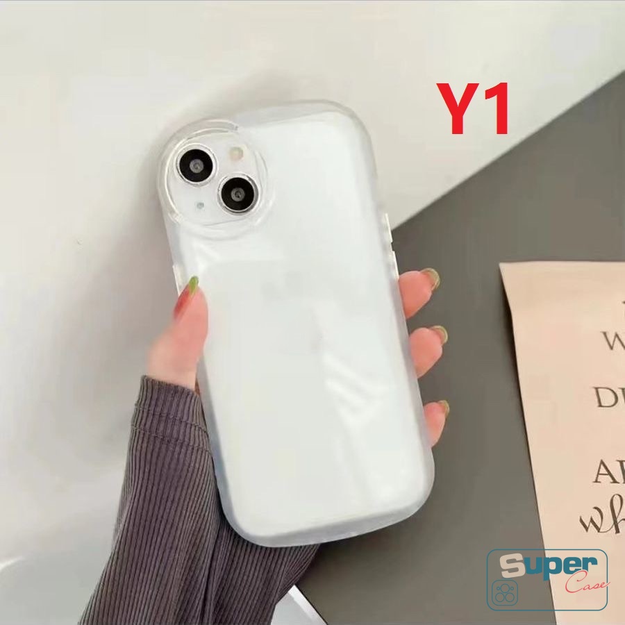 Soft Case TPU Tahan Banting Warna Permen Macaron Untuk IPhone XR X XS SE 2020 6 6s 7 8 Plus 11 13