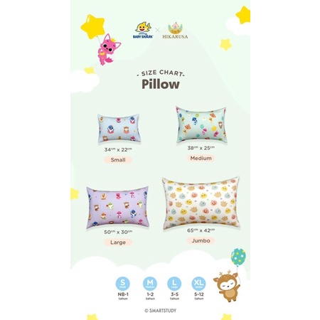 HIKARUSA baby shark  - bantal guling JUMBO