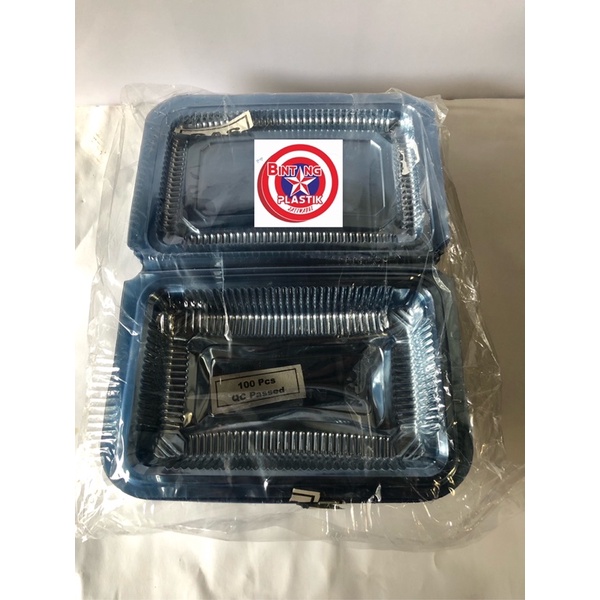 PLASTIK Mika bx 3X SAMAWA by Mega group isi 100pcs (utk Kue, Nasi, Buah) Premium Quality Food Grade