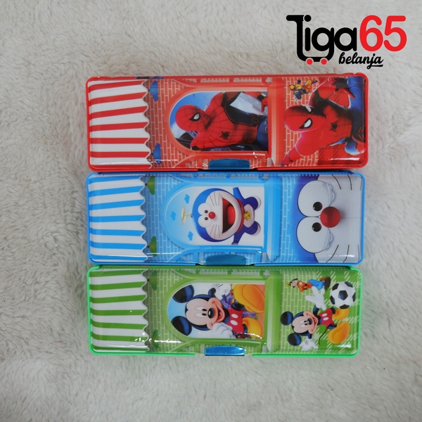 365 PENCIL CASE #41027 Tempat Pensil Anak Karakter Fancy Lucu