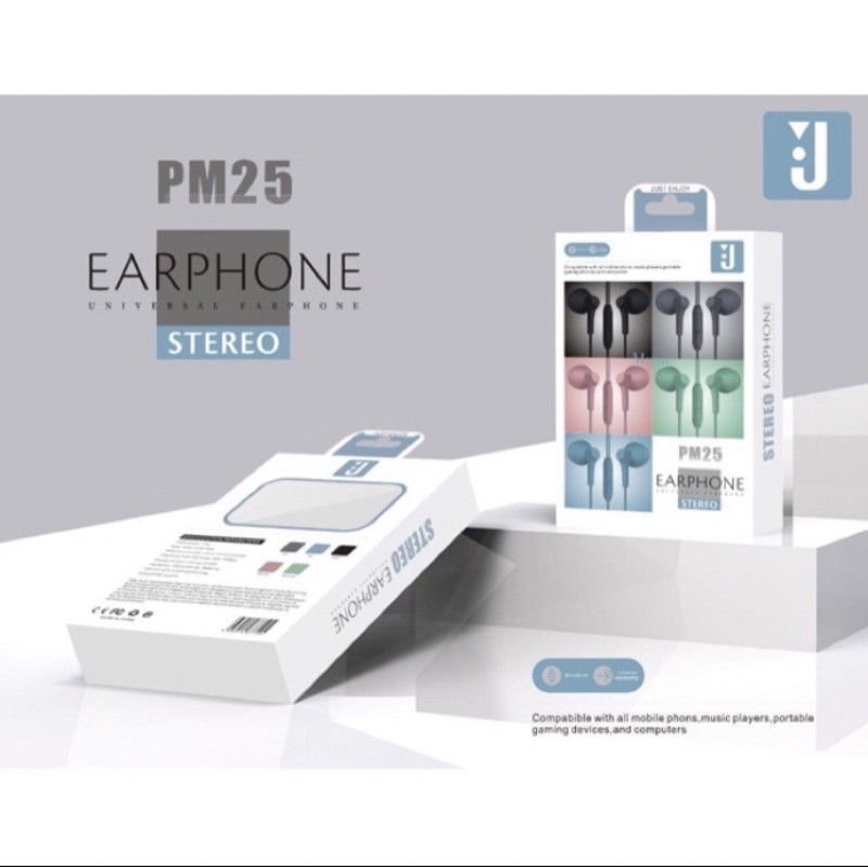 EARPHONE JBL PM25 STEREO EARPHONES MACARON