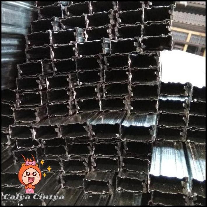 JGO HOLLO / HOLLOW GALVANIS PROFIL 2x4x0, 4mm KOTAK FULL (perbatang) NEW Kode 1024