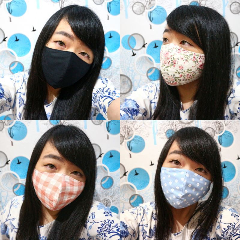 MASKER KAIN KATUN PREMIUM (15K GET 2!!)