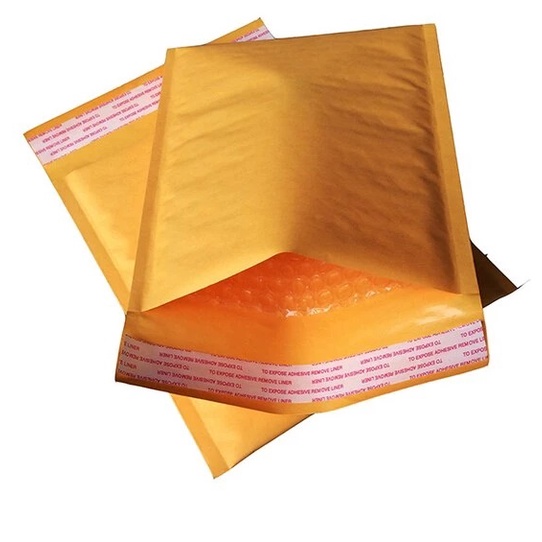 

Amplop Bubble Wrap Coklat Kraft / Amplop Bubble Mail Kraft Coklat / Kantong Bubble Wrap Coklat