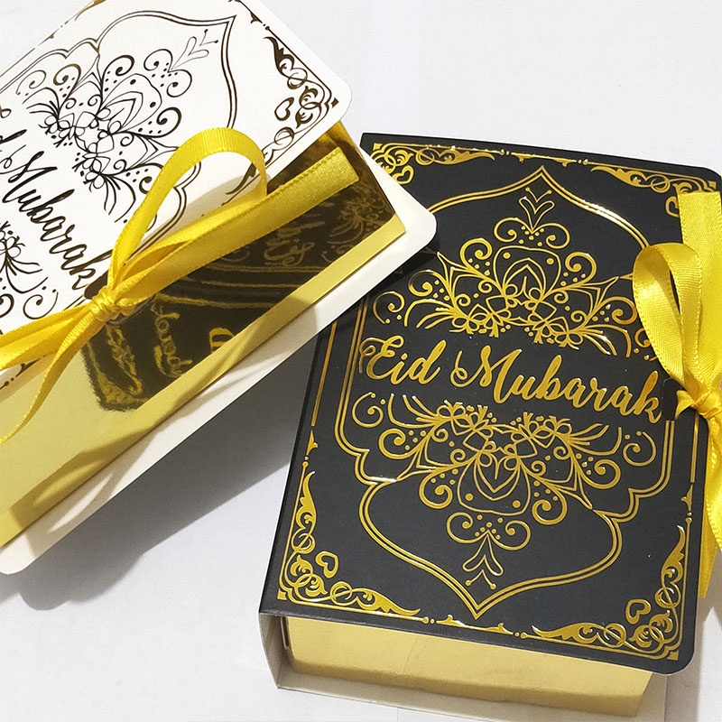 

COD Idul Fitri Kotak Permen Kotak Hadiah Perunggu Elemen Alquran Dekorasi Ramadhan