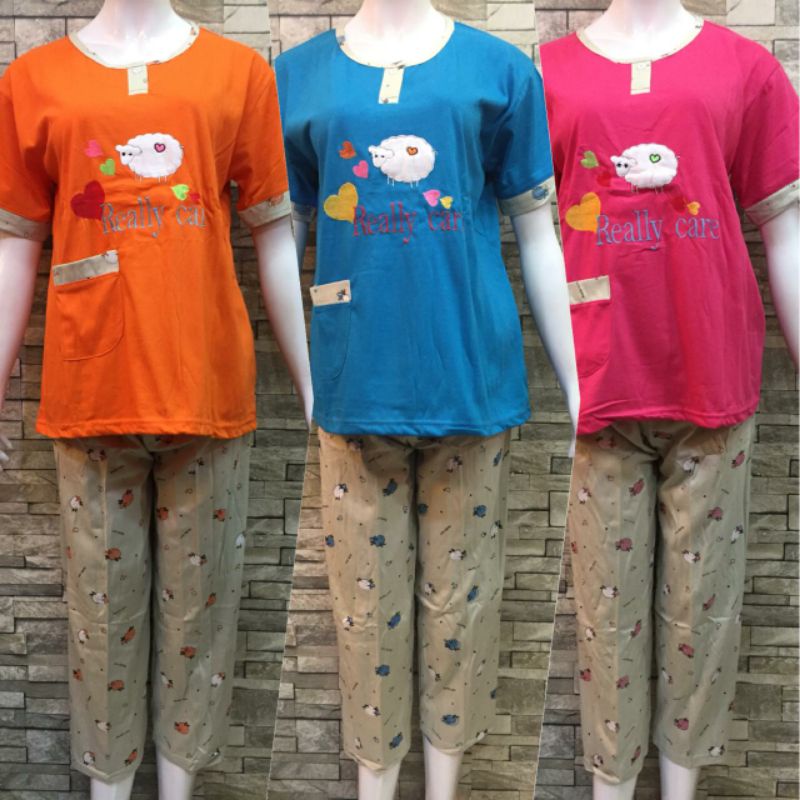 CP SIELIE WARNA | BAJU TIDUR DEWASA| PIYAMA | COD-2
