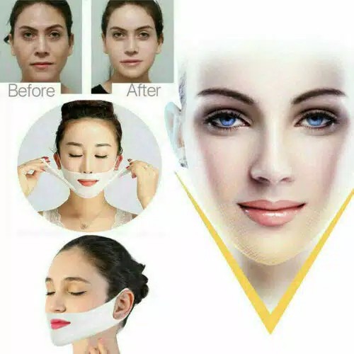 Masker Pelangsing Tirus V Shaped Mask 4D