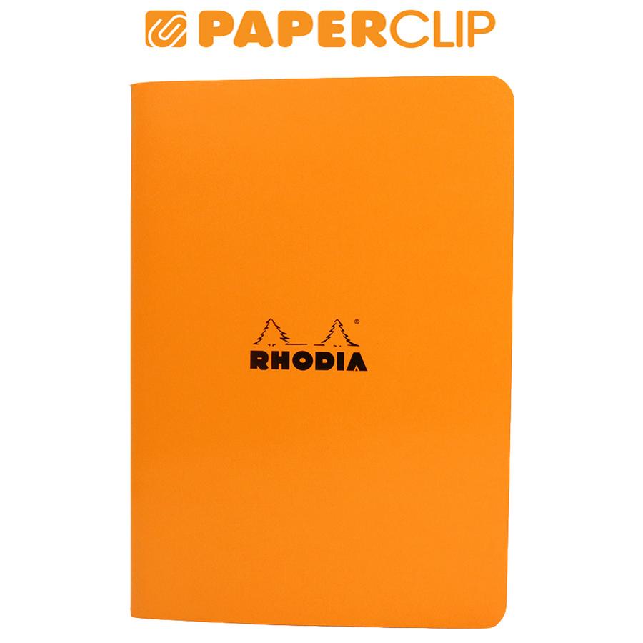 

NOTEBOOK RHODIA A5 STAPLEBOUND ORANGE LINED 119188C